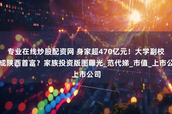 专业在线炒股配资网 身家超470亿元！大学副校长成陕西首富？家族投资版图曝光_范代娣_市值_上市公司