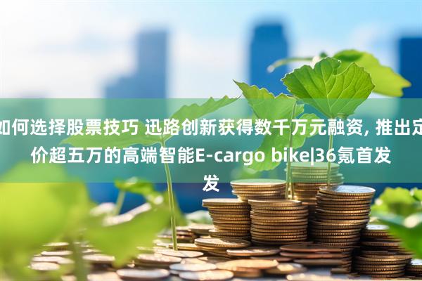 如何选择股票技巧 迅路创新获得数千万元融资, 推出定价超五万的高端智能E-cargo bike|36氪首发